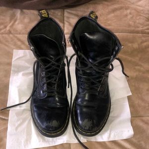 Worn Doc Martens